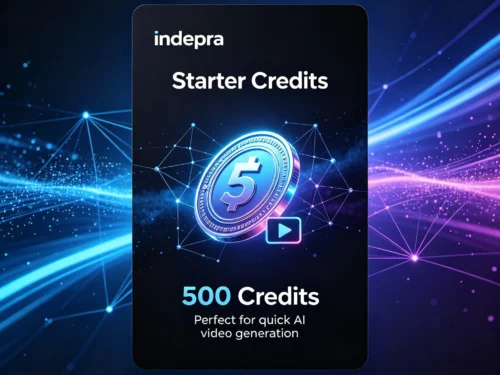 500 AI video credits AI video credits